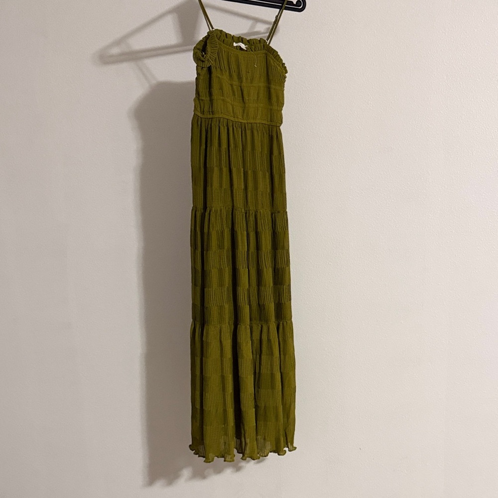Olive Green Maxi Dress
